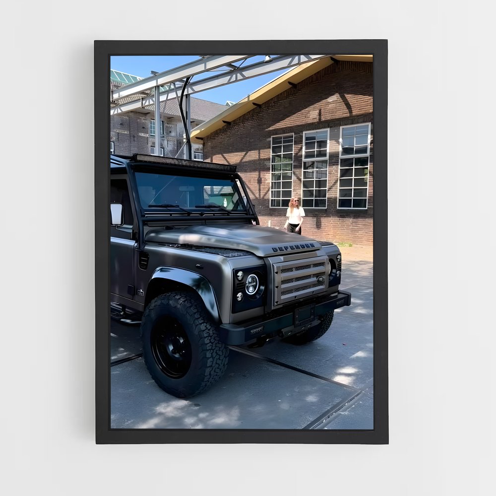 Poster Defender Urbain – affiche Land Rover (vue 2)